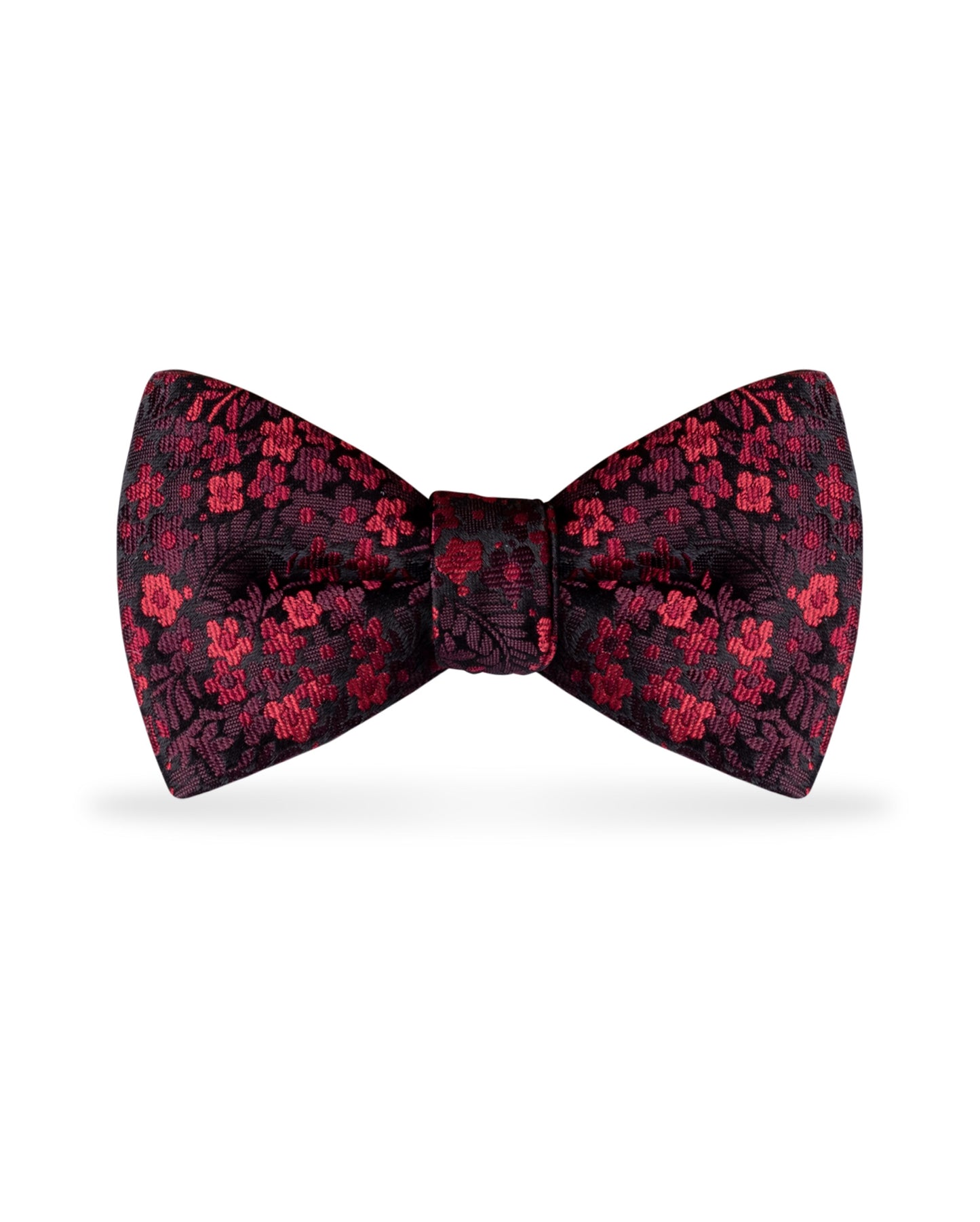 Floral Apple Red Bow Tie NBFAR