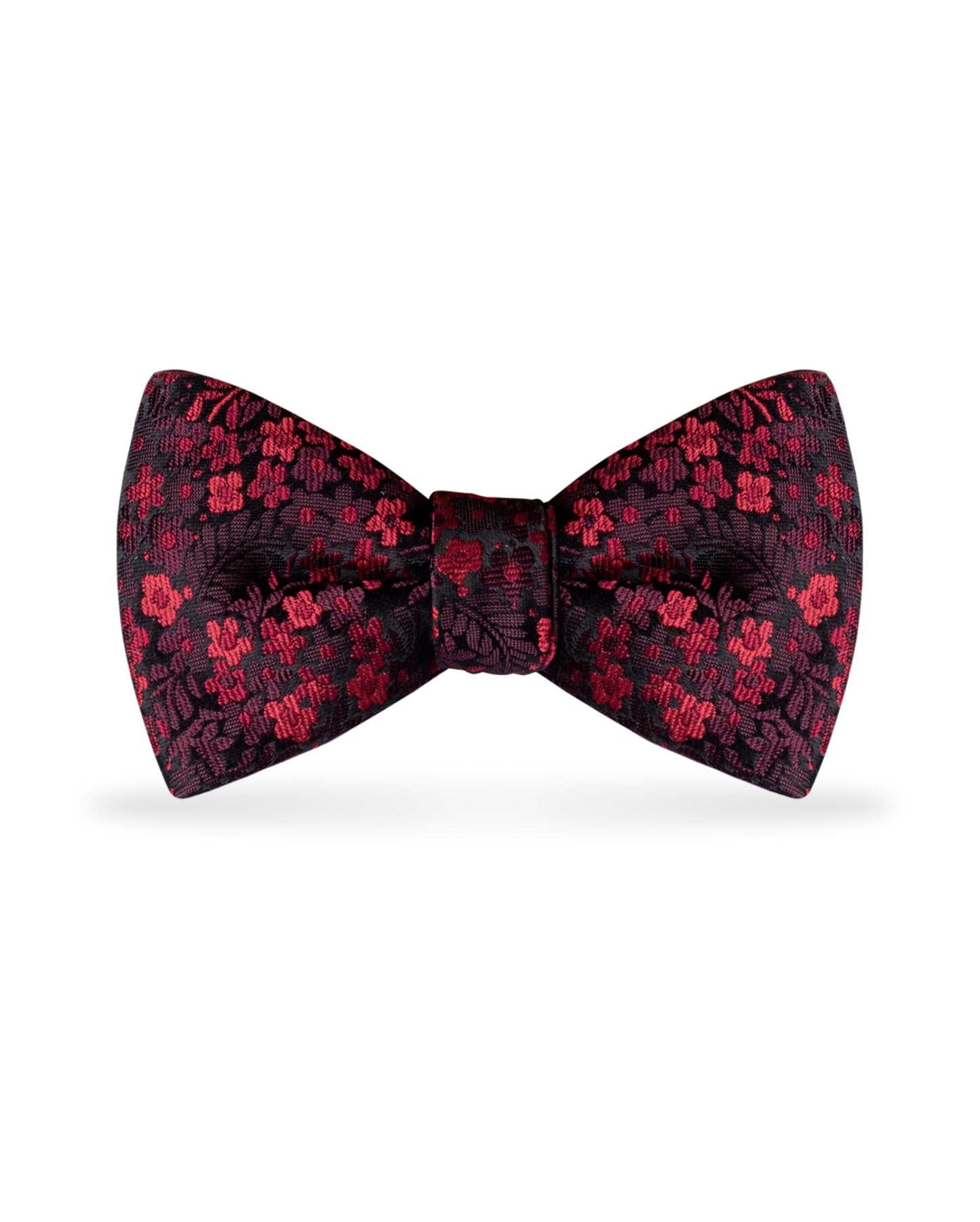 Floral Apple Red Bow Tie  NBFAR