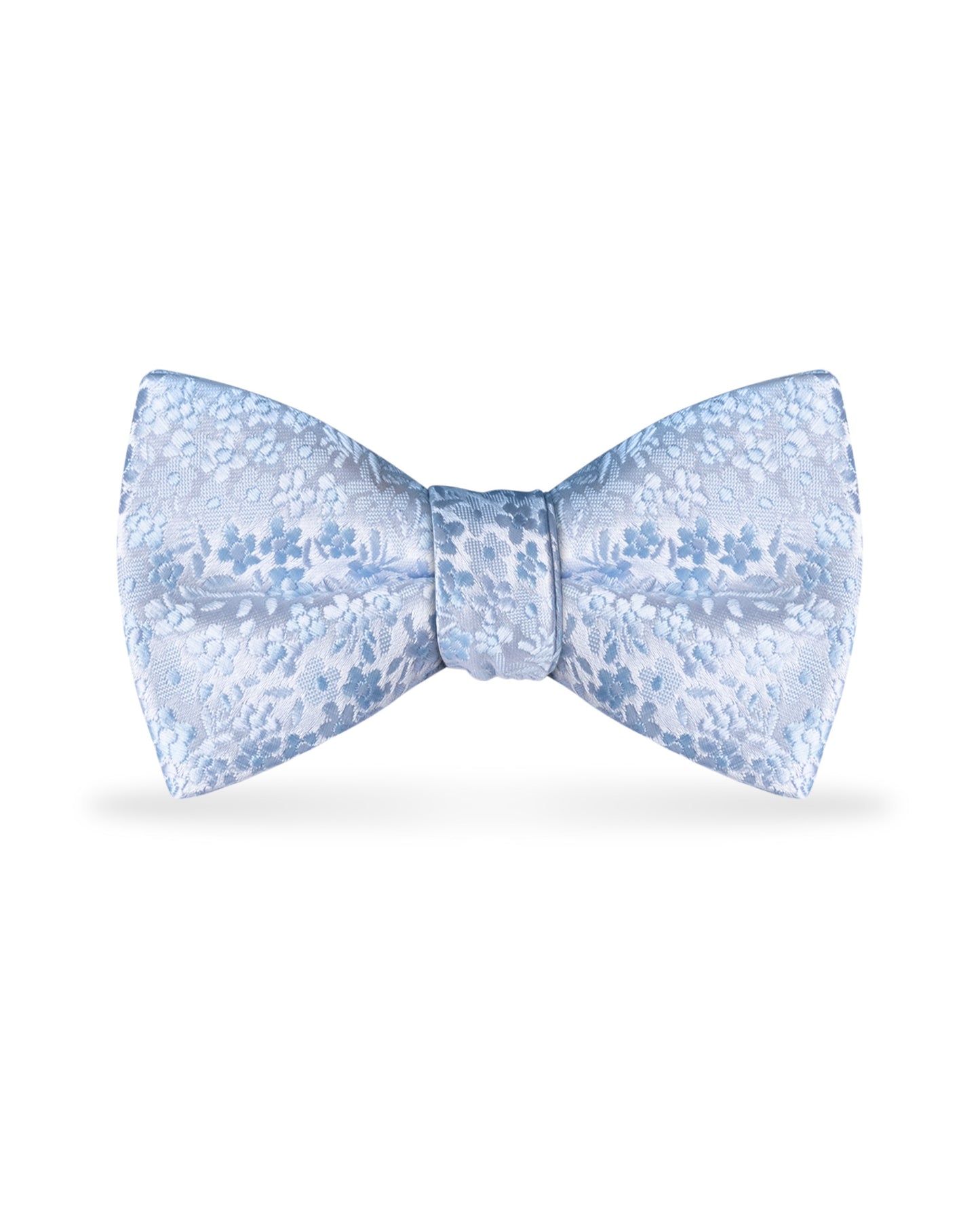 Floral Lite Blue Bow Tie NMFLB