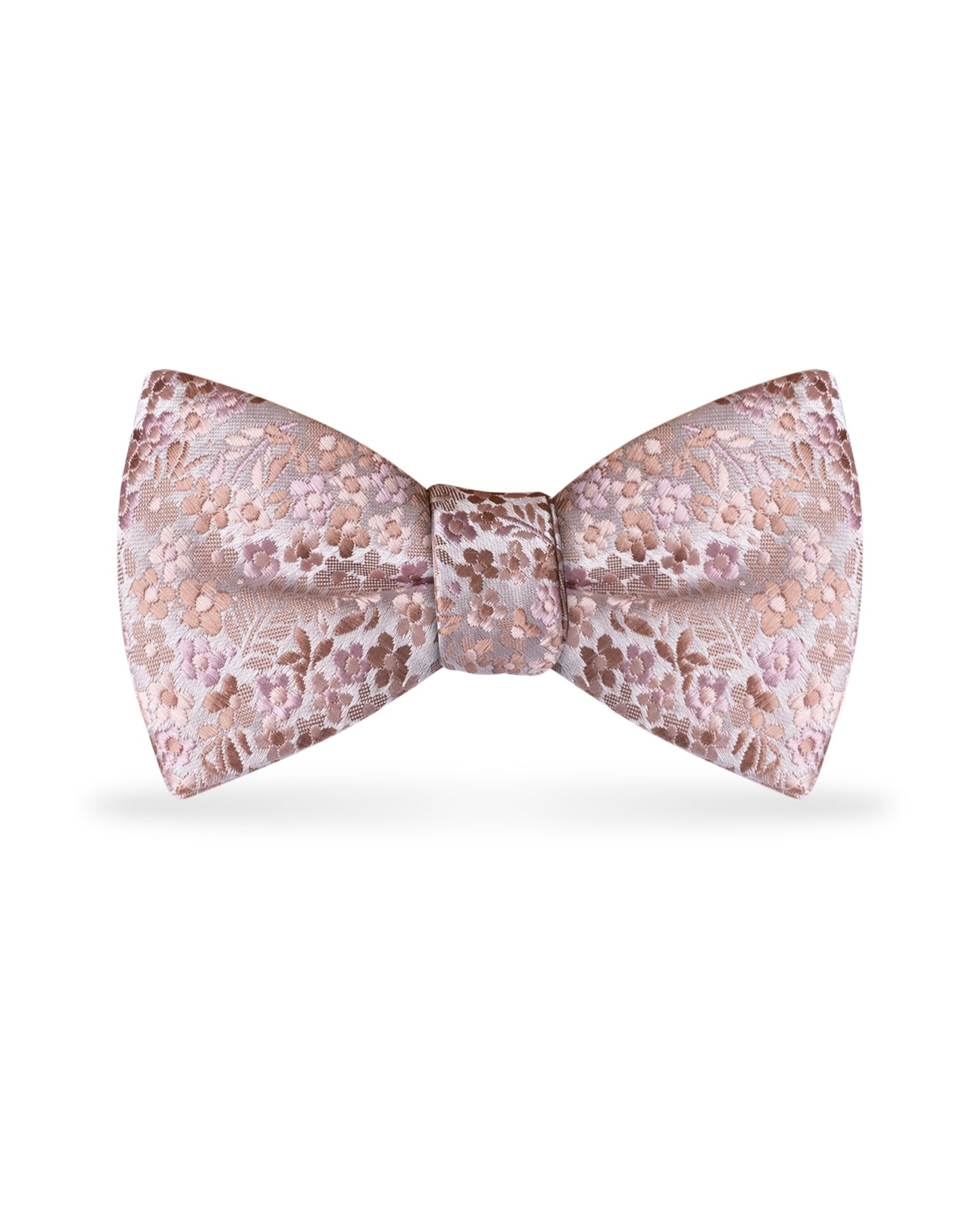 Floral Rose Gold Bow Tie NBFRS