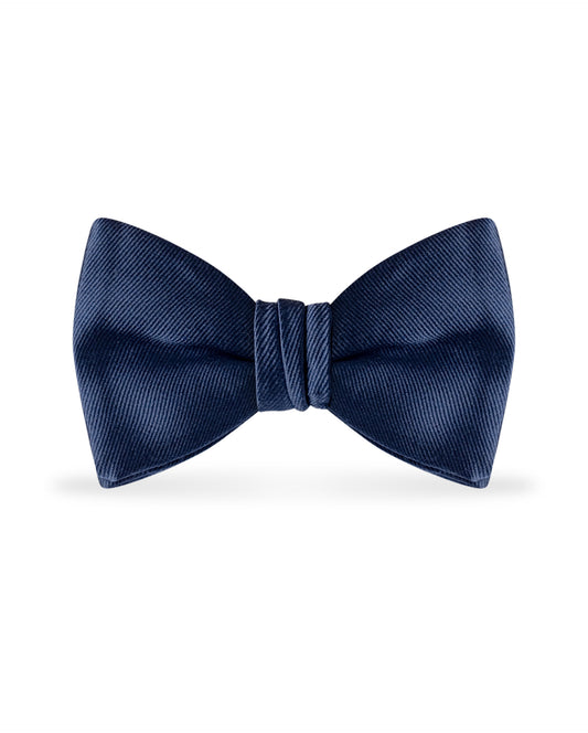Solid Navy Bow Tie NBXNA