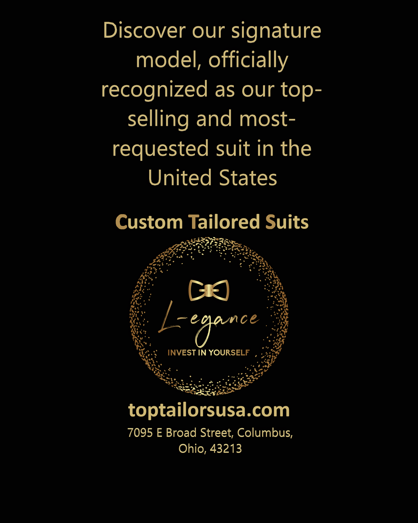 Custom-made L-egance Suits - Custom-made Brown Notch Lapel Men's Two Piece Slim Fit Suit