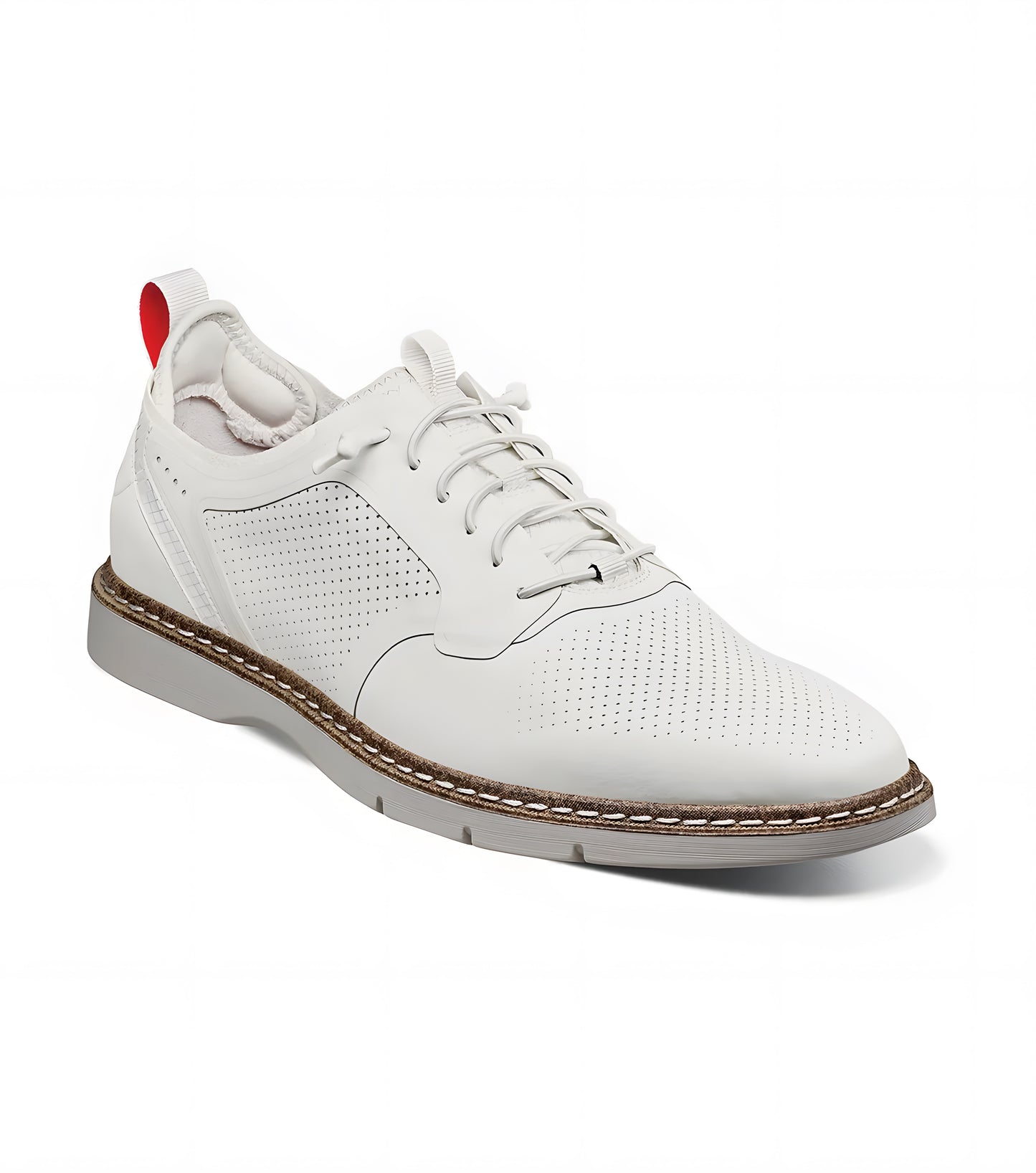 Stacy Adams - White Synchro Casual Elegant Shoes