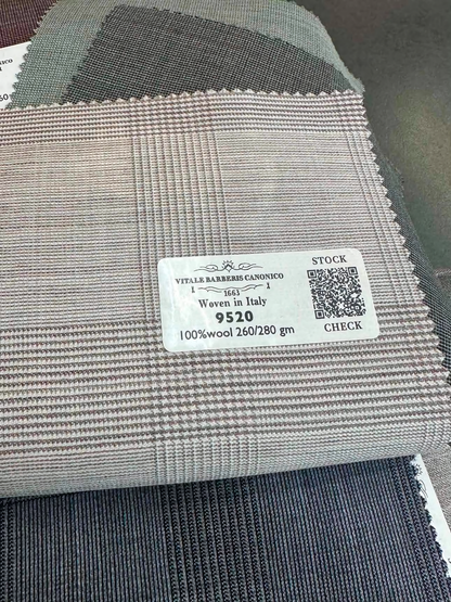 Custom-made 100% Merino Wool Suits / Light Brown - Custom-made Single-Breasted Peak Lapel Men's Three Piece Slim Fit Suit
