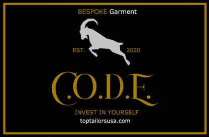 BESPOKE C.O.D.E Ermenegildo Zegna Light Charcoal Striped Suits - Hand-made Double Breasted Peak Lapel Men's Two Piece Slim Fit Suit