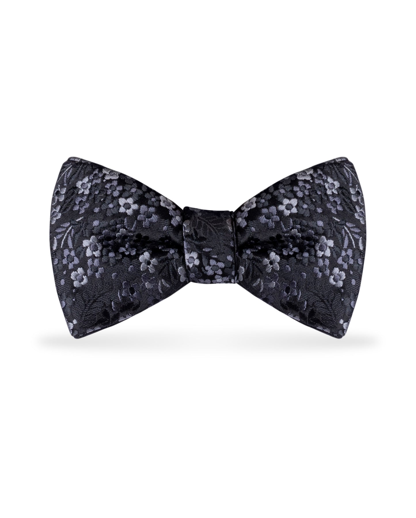 Floral Black Bow Tie NBFBL