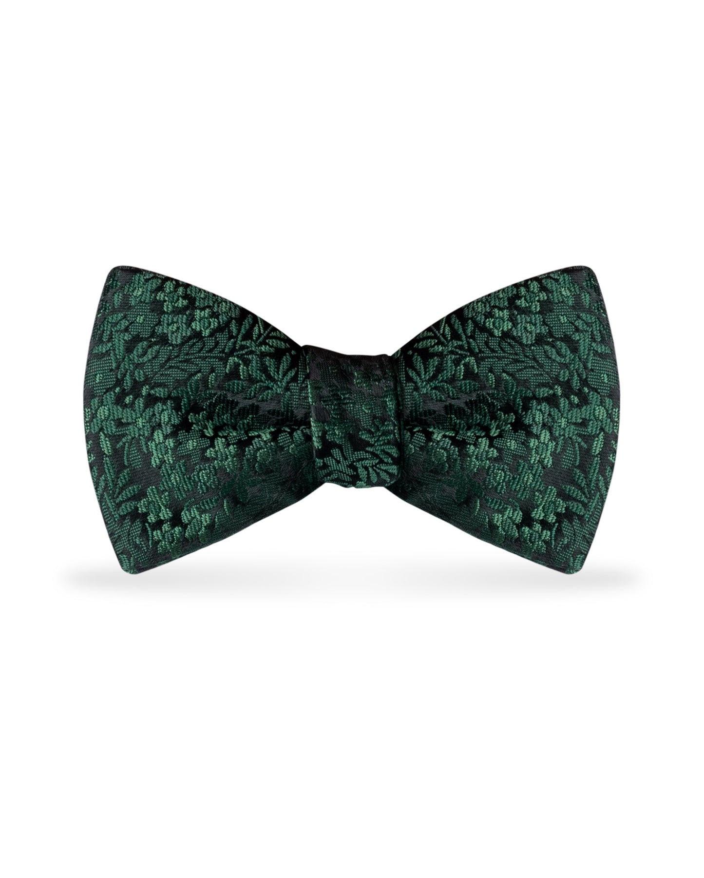 Floral Dark Green Bow Tie NBFDG