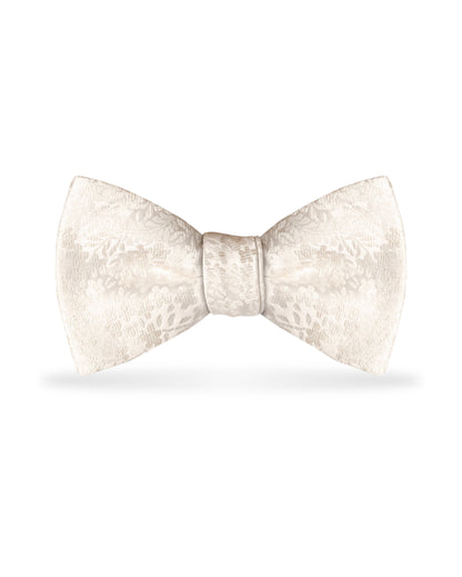 Floral Ivory Bow Tie NBFIV
