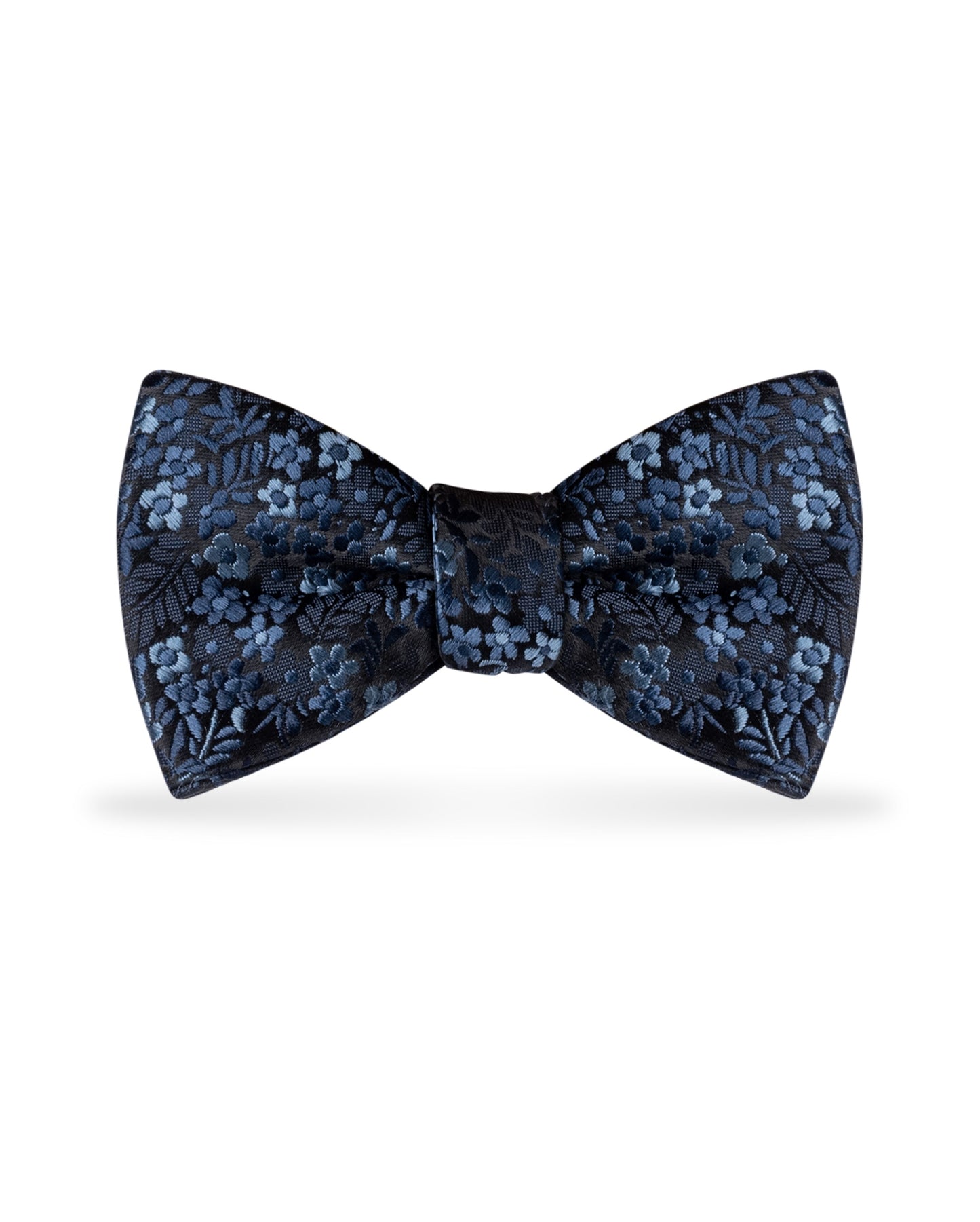 Floral Navy Bow Tie NBFNA