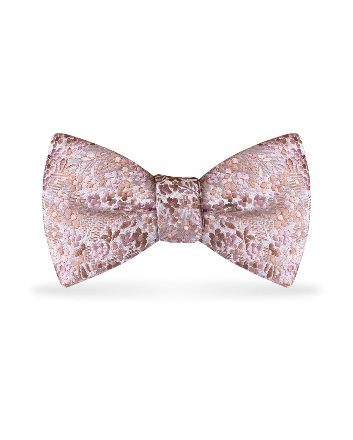 Floral Rose Gold Bow Tie NBFRS