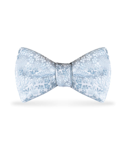 Floral Sky Blue Bow Tie NBFSK
