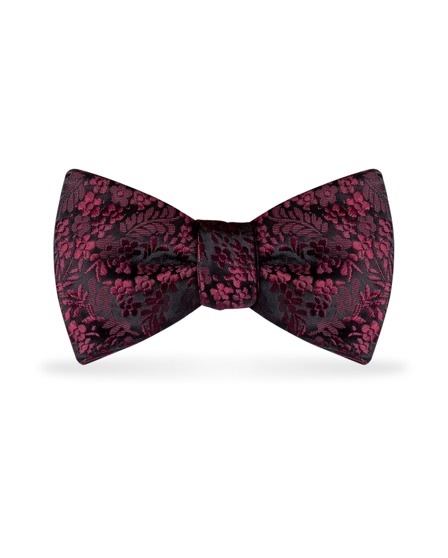 Floral Wine Bow Tie NBFWI