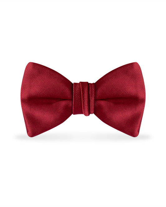 Solid Apple Red Bow Tie NBXAR