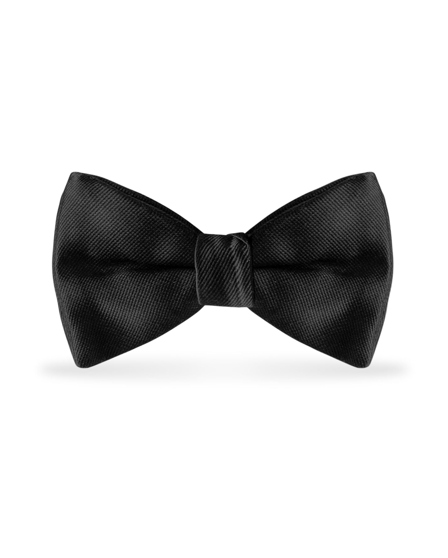 Solid Black Bow Tie NBXBL