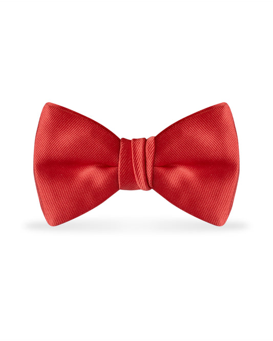 Solid Ferrari Red Bow Tie NBXFR