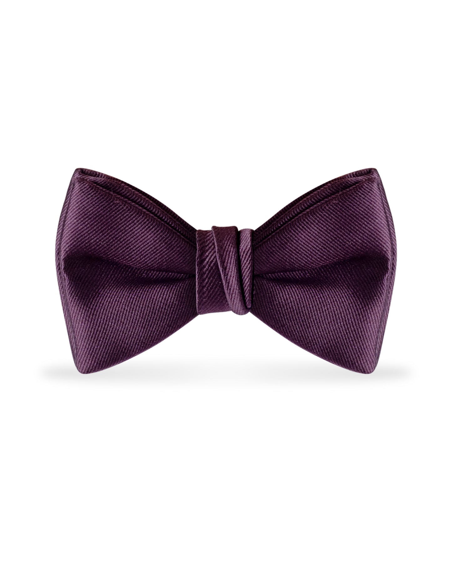 Solid Plum Bow Tie NBXPL