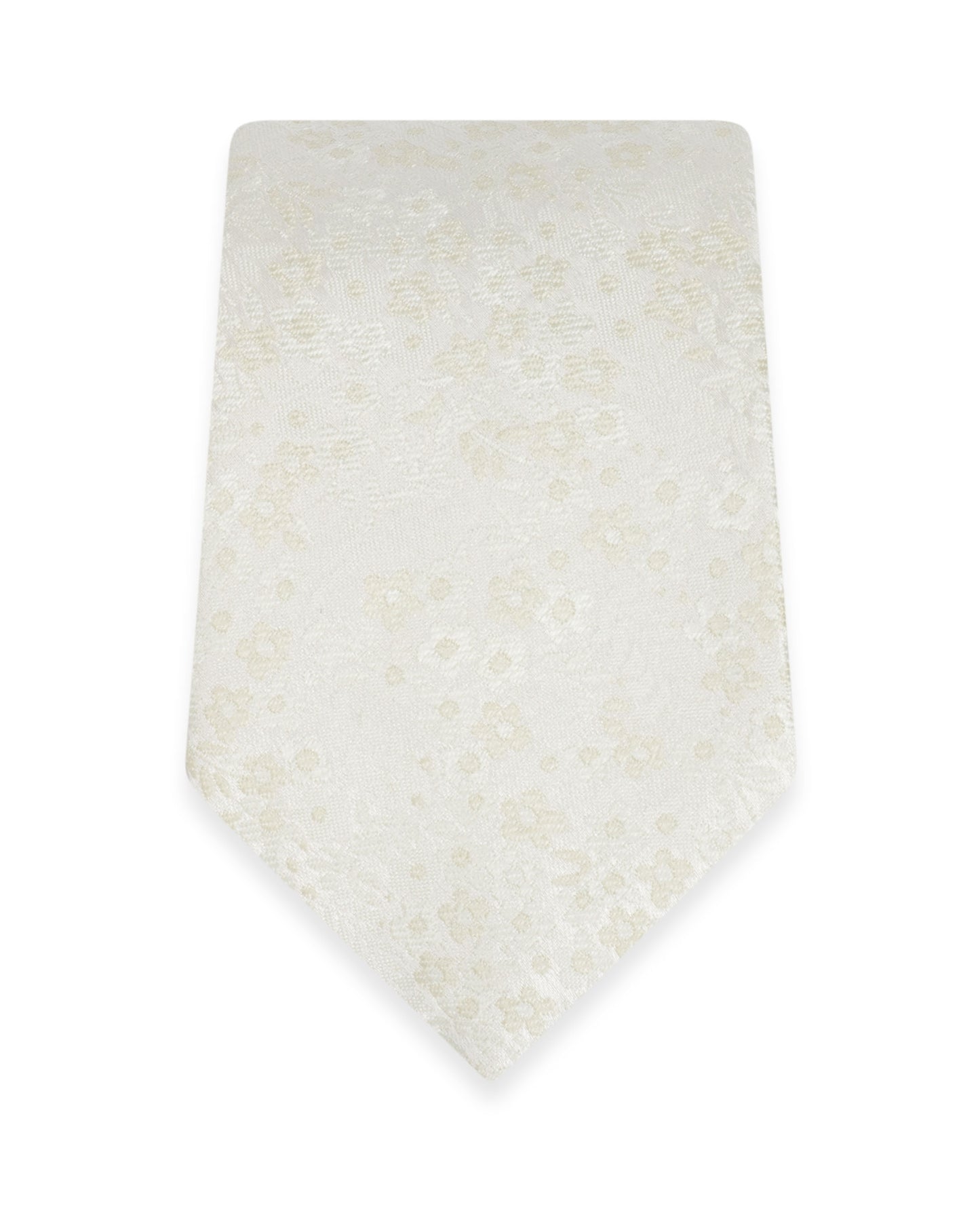 Floral Ivory Self-Tie Windsor Tie NWFIV