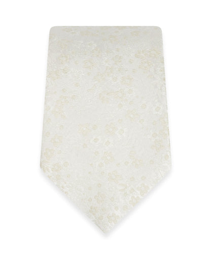 Floral Ivory Self-Tie Windsor Tie NWFIV