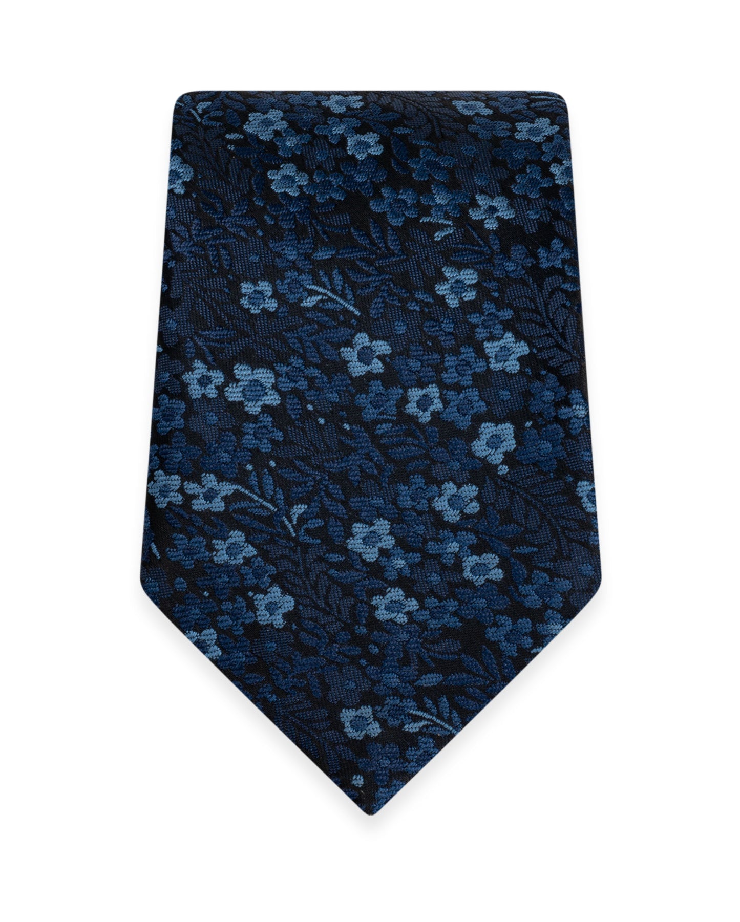 Floral Navy Self-Tie Windsor Tie NWFNA