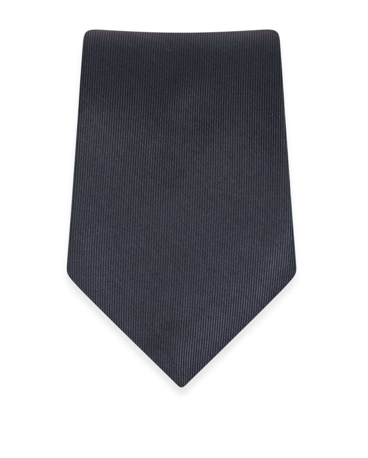 Solid Charcoal Self-Tie Windsor Tie NWWCA